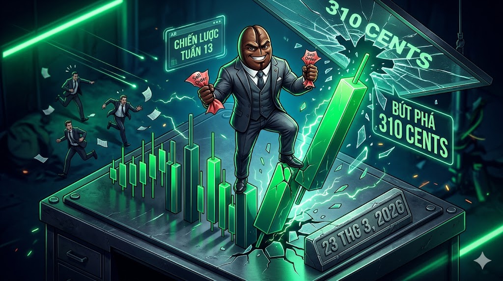 Chiến lược tuần 13/26: Arabica bứt phá vượt 310 cents, bẻ gãy mọi áp lực chốt lời